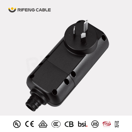 (2P+PE)插頭式(Plug-in)接地故障漏電保護(hù)插頭(?動(dòng)復(fù)位)